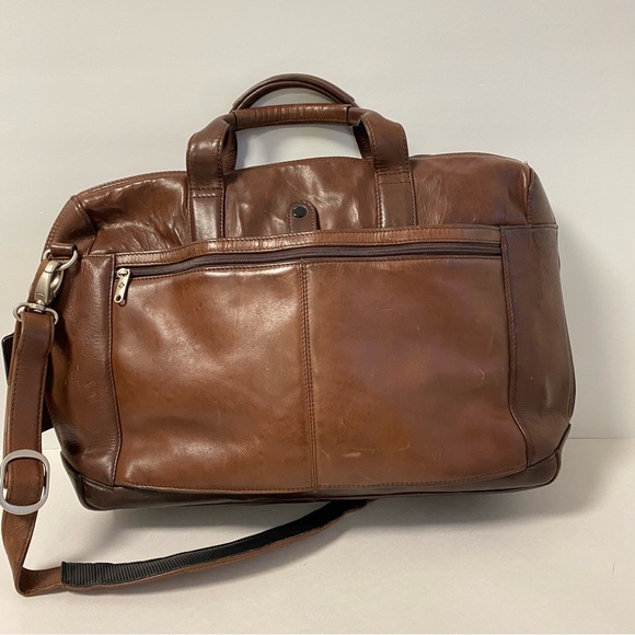Samsonite Bags Vintage Samsonite Brown Leather Briefcase Laptop Bag